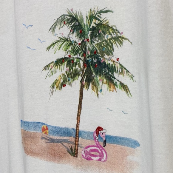 J. Crew Palm Tree Holiday Collector Tee - Picture 4 of 8